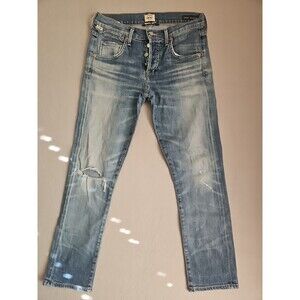 Citizens of Humanity Emerson Slim Boyfriend Jeans Blue Size 28